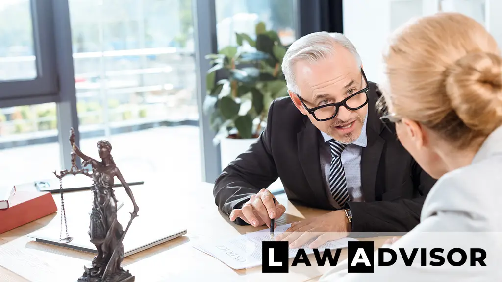 Two lawyers reviewing estate documents to assess will validity